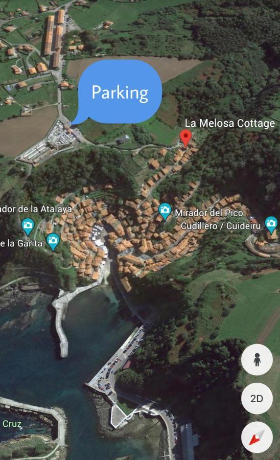 La Melosa Cottage Cudillero Esterno foto